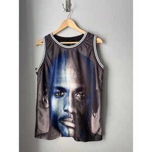 VTG Michael Jordan Mesh Jersey Tank Top Chicago Bulls Black Basketball SMALL